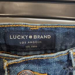 Lucky Brand Women Blue Straight Jean Sz 2 Nwt alternative image