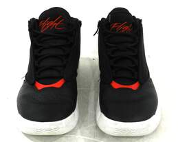 Jordan Max Aura 4 Black University Red Men's Shoe Size 9