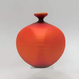 Tom Kreuger Artist Signed Pottery Vase Art Home Decor