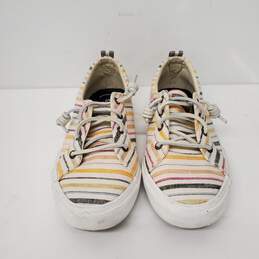 Sperry Top Sider Pier Wave Multi Color Stripe Sneakers Size 7