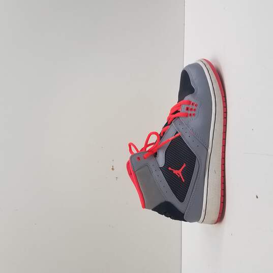 Buy the Nike Jordan 1 Neon Orange/grey size  | GoodwillFinds