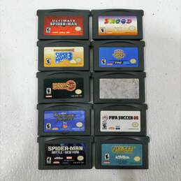 10ct Nintendo Game Boy Advance Lot