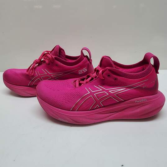 Asics Gel-Nimbus 25 Pink Sneakers Size 9 image number 2