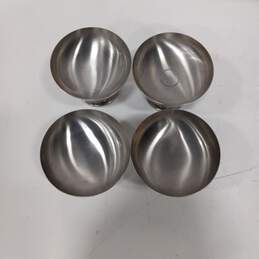 Set of 4 Piazza Paciugo Steel Gelato Cups alternative image