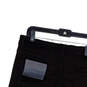 NWT Mens Black Denim Slim Fit Stretch Dark Wash Bermuda Shorts Size 33 image number 4