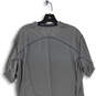 Mens Gray Pro Combat Dri-Fit Fitted Short Sleeve Pullover T-Shirt Size XXL image number 4