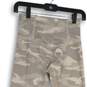 Womens Beige Gray Camouflage High Waist Skinny Leg Pull-On Ankle Leggings Sz XS image number 4
