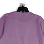 NWT Womens Pink Crew Neck Long Sleeve Pullover Sweatshirt Size Medium image number 4