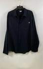 DC Mens Black Cotton Long Sleeve Collared Casual Button Up Shirt Size XXL image number 1