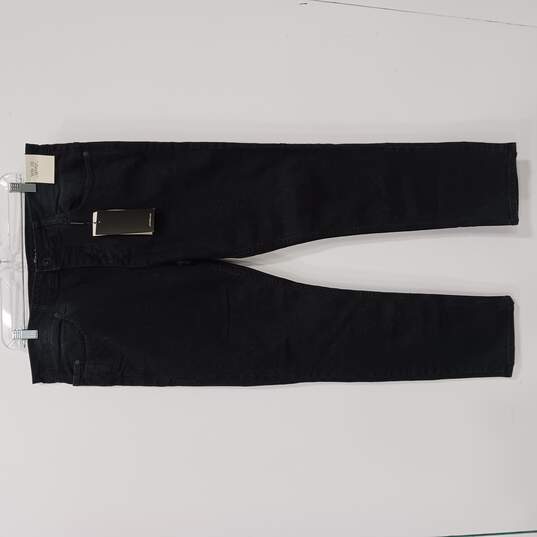 Calvin Klein Men's Powder Black Button Fly Skinny Jeans Size 36x32 image number 1