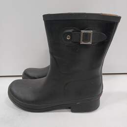 Chooka Women's Black Rubber Boots Size 10