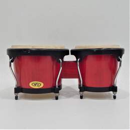 Cosmic Percussion (CP) Presented by Latin Percussion (LP) Mechanically-Tuned Red Bongo Drums alternative image