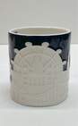 Starbucks City Mug Cup Relief Series London England black and white 16oz image number 4