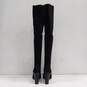 Charles David Above the Knee Black Knit Sock Boots Size 8.5 image number 3