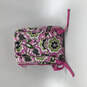 Womens Pink Floral Quilted Inner Divider Shoulder Strap Backpack image number 2