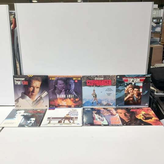 LaserDisc Action Movies Assorted 8pc Lot image number 1