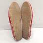 Toms Classic Rope Slip On Shoes Red 8.5 image number 5