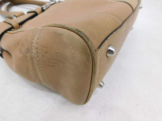 Coach Tan Hampton Leather Handbag K0720 F11199 image number 8