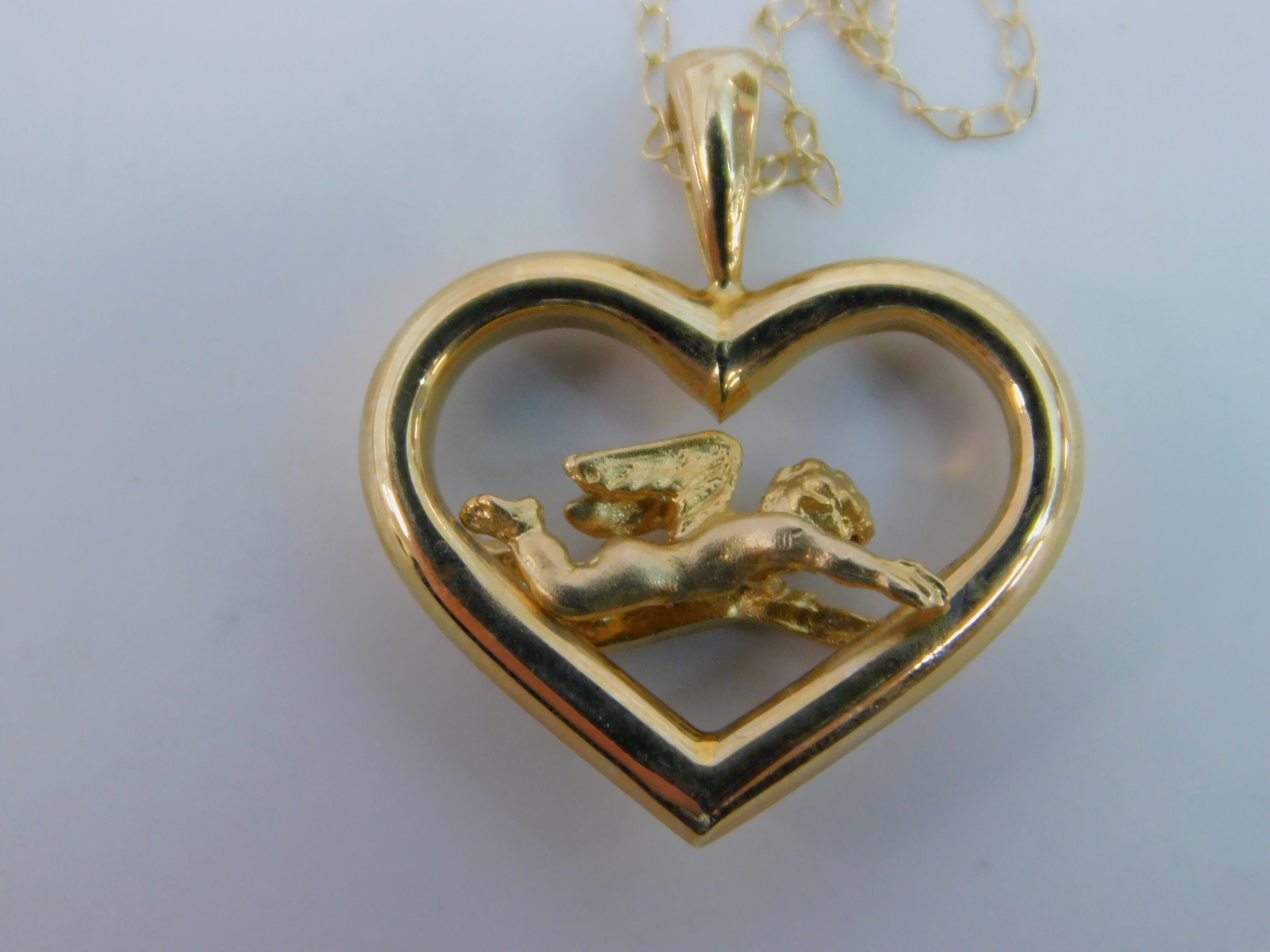 Romantic Heart Locket pendant sterling silver 