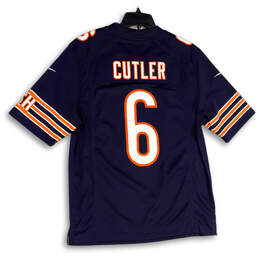 Mens Blue Chicago Bears Jay Cutler #6 NFL Football Jersey Size Medium alternative image