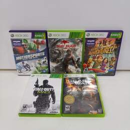 Bundle Of 5 Assorted Xbox 360 Games