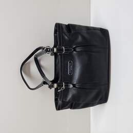 Coach Vintage Black Leather Shoulder Bag