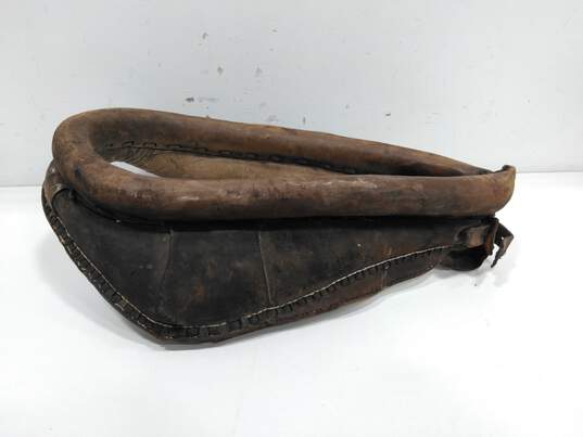 Vintage Leather Horse Collar image number 2