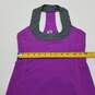 Lululemon purple and gray active tank top women's small image number 2