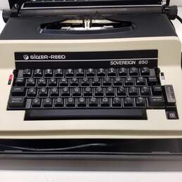 Silver-Reed Sovereign 850 Electric Typewriter-SOLD AS IS, FOR PARTS OR REPAIR alternative image
