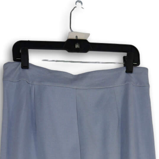 NWT Womens Light Blue Flat Front Pull-On Straight & Pencil Skirt Size L image number 3