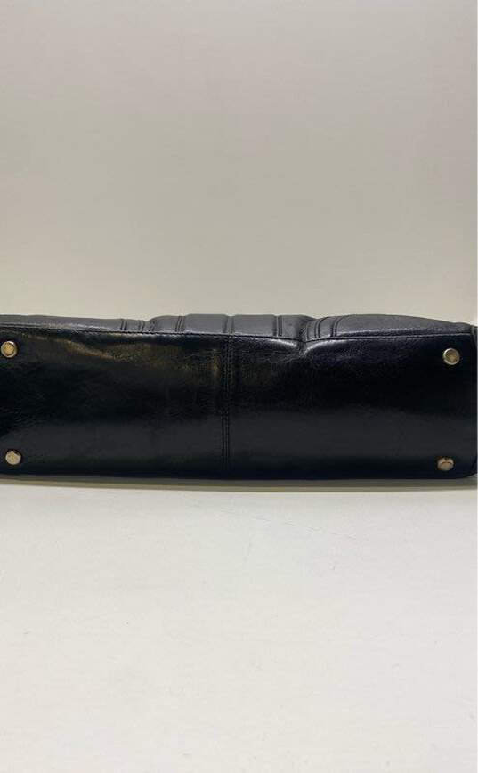 Cole Haan Black Leather Tote Bag image number 3