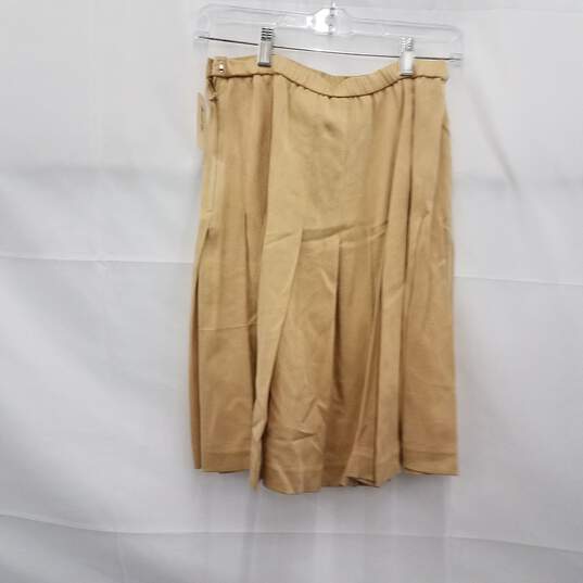 Linda Allard Ellen Tracy Silk Skirt Size 8 image number 1