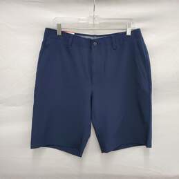 NWT PGA Tour MN's Active Waist Band Stretch Blue Golf Shorts Size 34