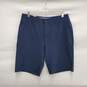 NWT PGA Tour MN's Active Waist Band Stretch Blue Golf Shorts Size 34 image number 1