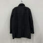 NWT Womens Black Collared Long Sleeve Regular Fit Full-Zip Overcoat Size XL image number 2