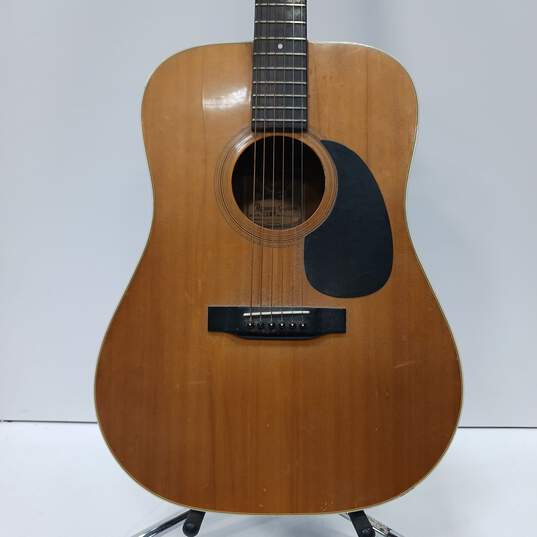 Brown Alvares Acoustic Guitar image number 3