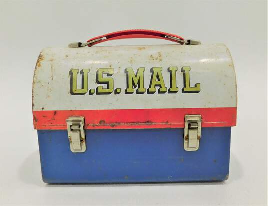 VNTG Unbranded U. S. Mail Metal Lunch Box image number 1