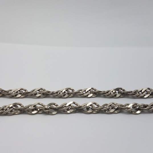 Milor Sterling Silver Twisted Chain 36 Inch Necklace 36.5g image number 2