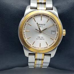 Tissot Swiss J374/474 25 Jewels 36mm WR 50M Sapphire Crystal Automatic Date Men's Watch 86g