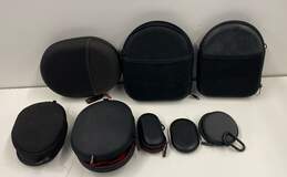 Assorted Audio Headphone Case Bundle Lot of 8 alternative image