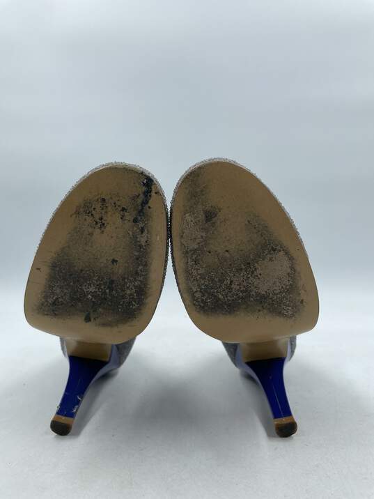 Authentic Marc Jacobs Blue Patent Mary Janes W 6M image number 5