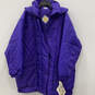 NWT Womens Blue Long Sleeve Hooded Full-Zip Quilted Jacket Size 22W image number 3