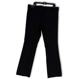 NWT Womens Black Slash Pocket Stretch Bootcut Leg Trousers Pants Size 18 L alternative image
