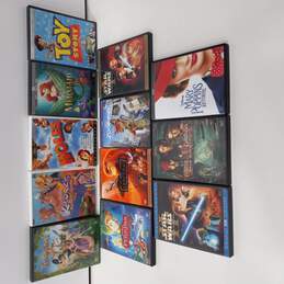 Lot of 12 Disney Mixed Genre Movie DVD's