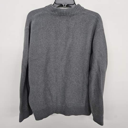 Combed Cotton Henly Pullover Sweater image number 2