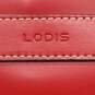 Lodis Red Leather Laptop Briefcase image number 2
