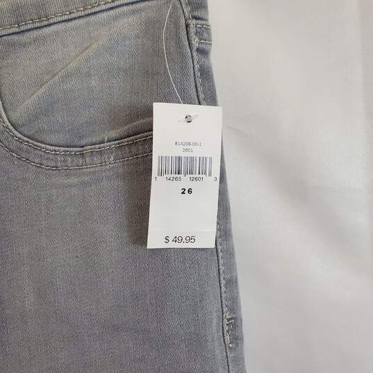 Gap Women Gray Jeans NWT 26R NWT image number 5