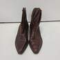 Saks 5th Ave Ladies Brown Leather Boots Size 8 image number 1