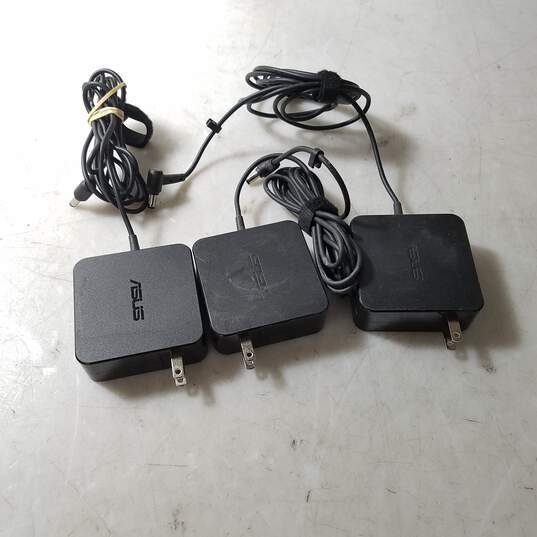 Lot of Three Asus Laptop Adapters image number 2