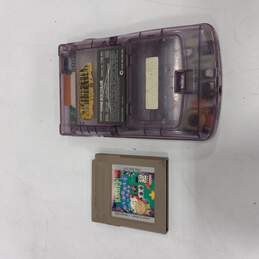 Vintage Nintendo Game Boy Color & Video Game Cartridge alternative image